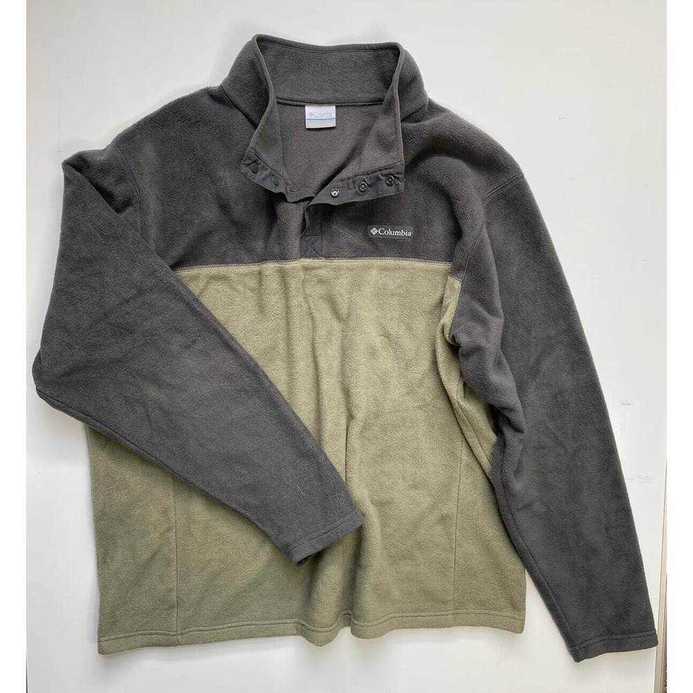 Columbia Steens Mountain Half Snap Fleece Color Block Pullover / Men's Size‎ XXL